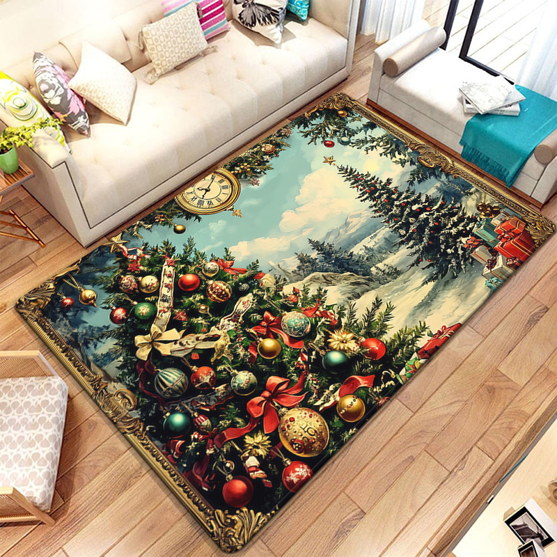 Christmas Tree Rug Crystal Vel - Home Xmas Decor Ideas avis et prix
