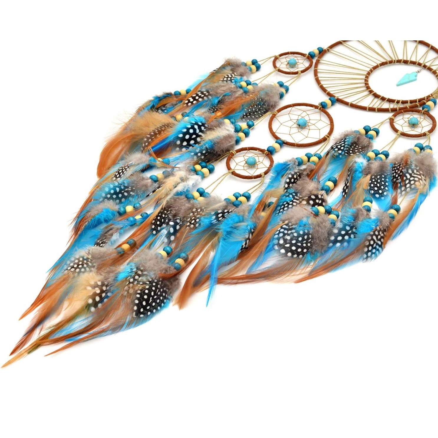 Bohemian Turquoise Dream Catch - Boho Wind Chimes avis et prix