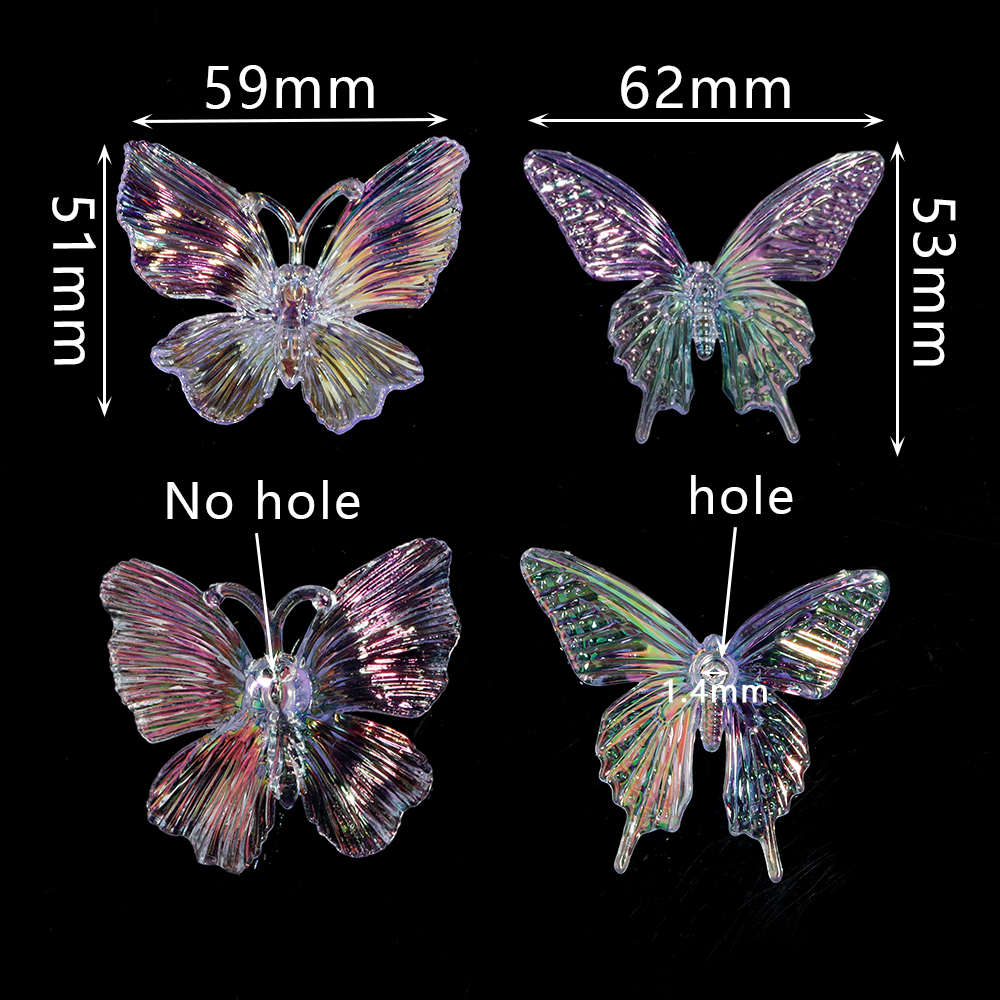 5pcs Acrylic Butterfly Gradien - Home Decor Unique Items avis et prix