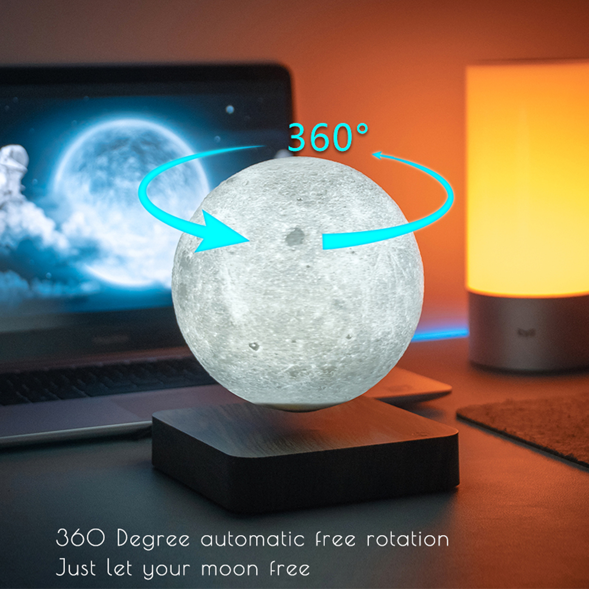 Minimalism Magnetic Levitation - Home Decor Light avis et prix
