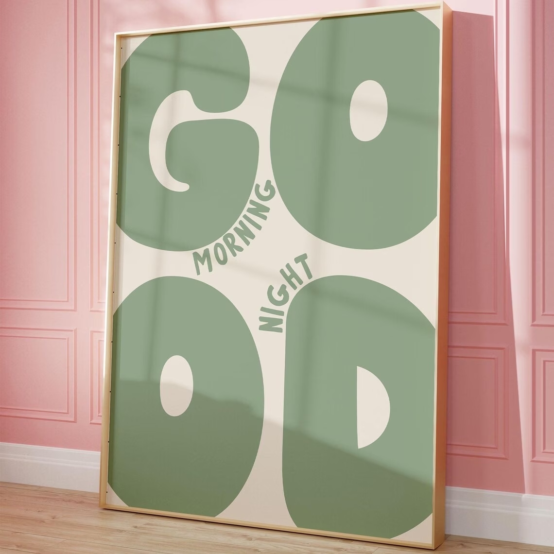 Modern Green Good Morning Good - Home Decor On Wall avis et prix