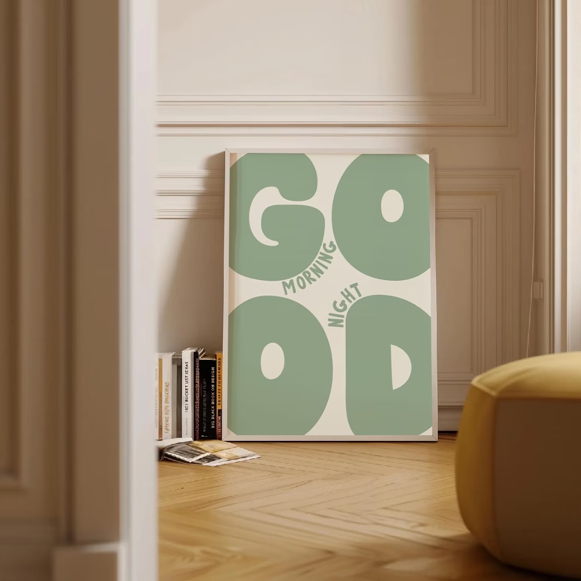 Modern Green Good Morning Good - Home Decor On Wall avis et prix