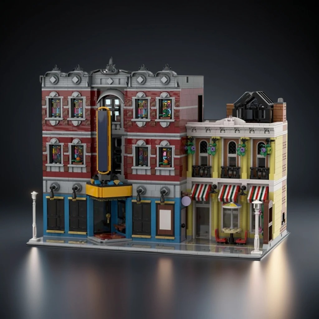 NEW 839PCS MOC Street View Jaz - Home Decor Diy Ideas avis et prix
