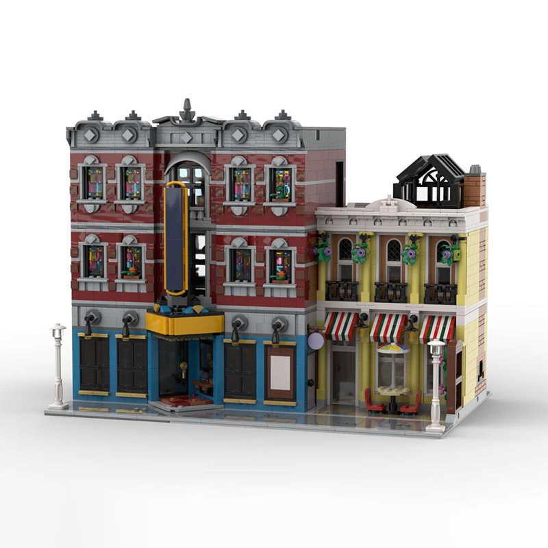 NEW 839PCS MOC Street View Jaz - Home Decor Diy Ideas avis et prix