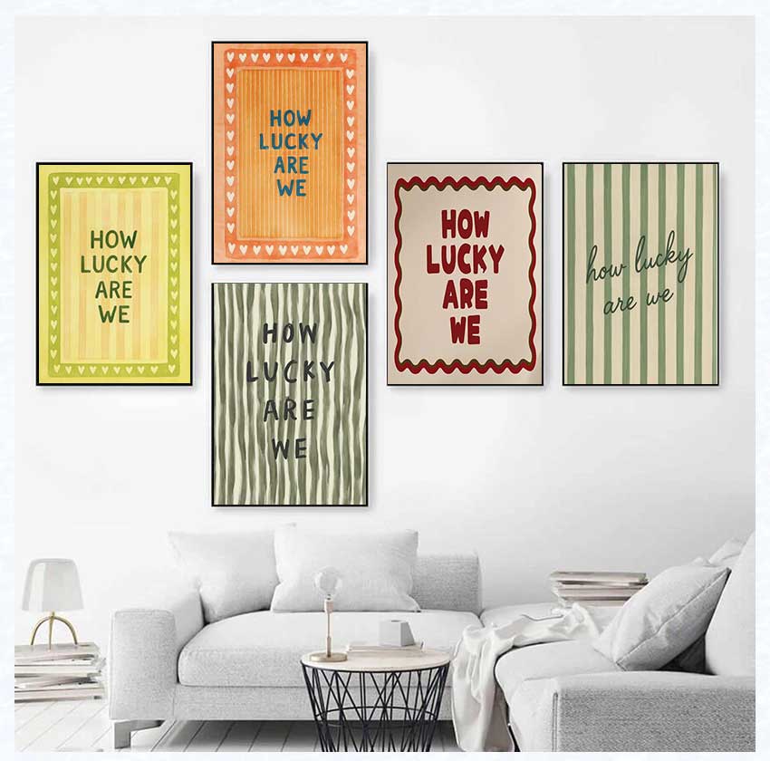 Print Poster Modern Heart Stri - Home Decor How To avis et prix