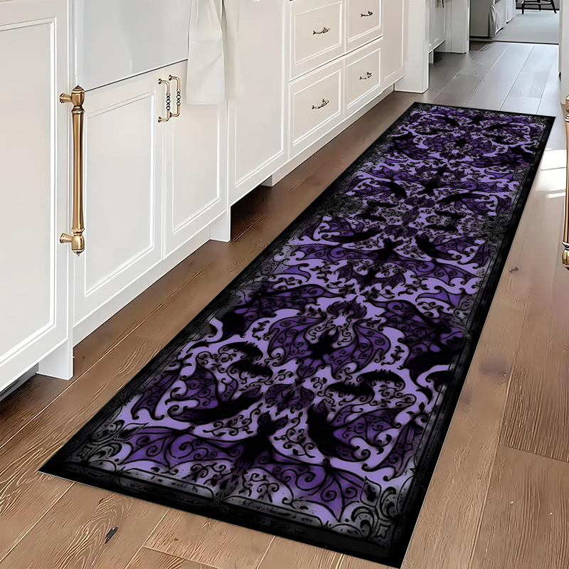 Gothic Skull & Bat Runner Area - Home Decor Retailers avis et prix