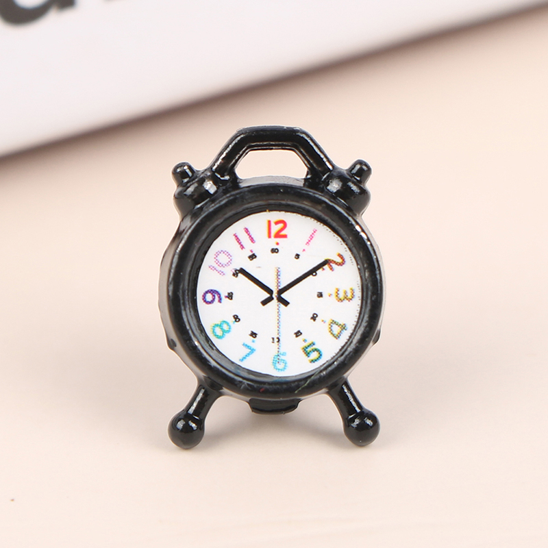 1PC 1:12 Scale Alarm Clock Dol - Home Decor Unique Items avis et prix