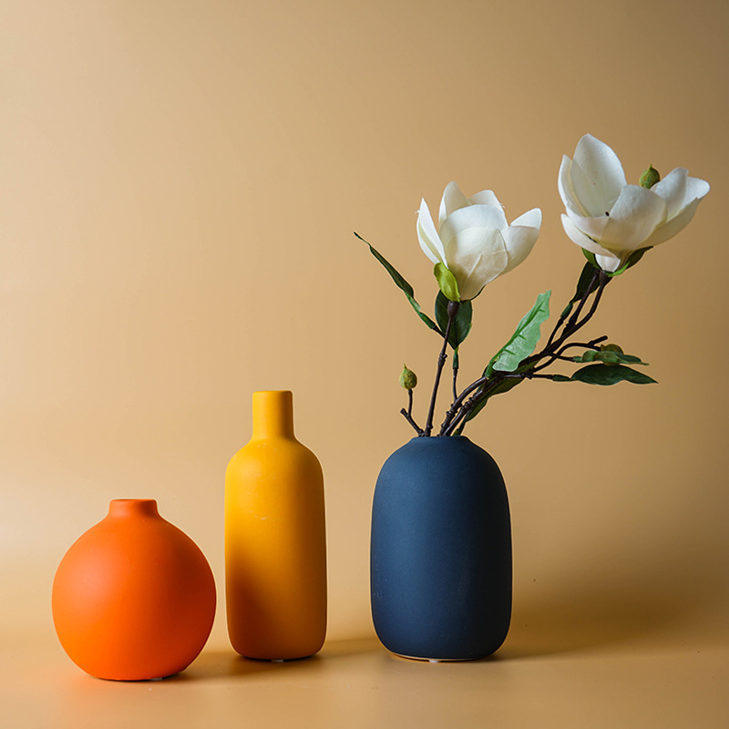 Nordic Ceramic Vase  Solid Col - Glass Vase Nordic avis et prix