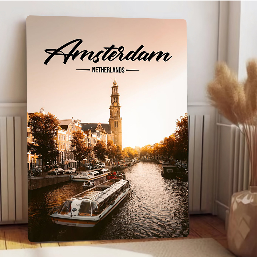 Amsterdam Netherlands Scenery  - Home Decor Netherlands avis et prix