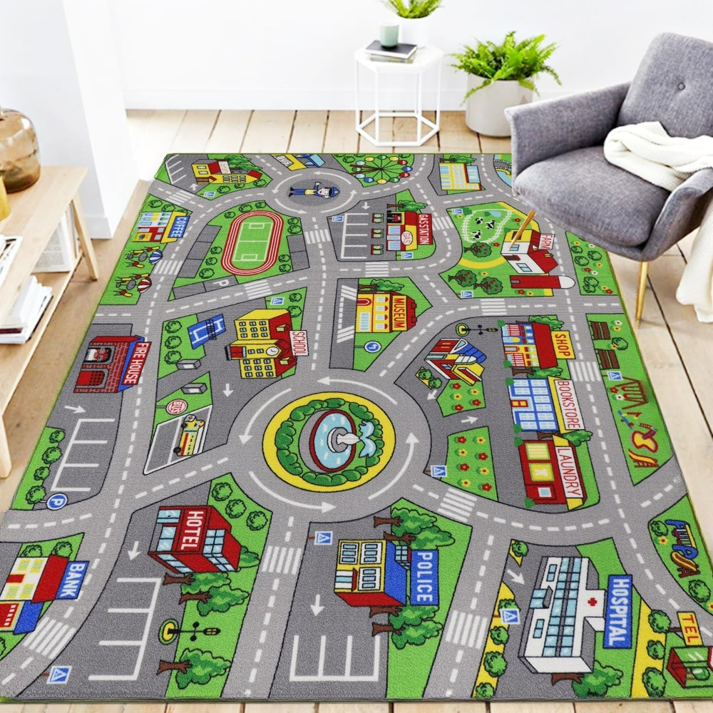 Childrens Traffic Road Playmat - Home Decor Retailers avis et prix