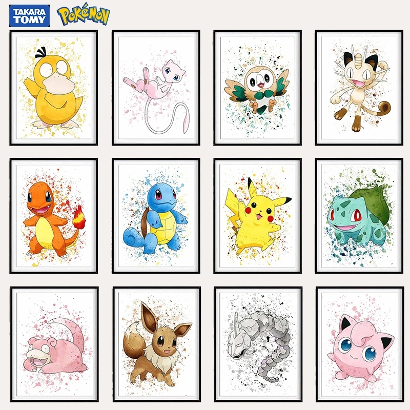 Pokemon Anime Comic Canvas Pai - Home Decor Scrap avis et prix