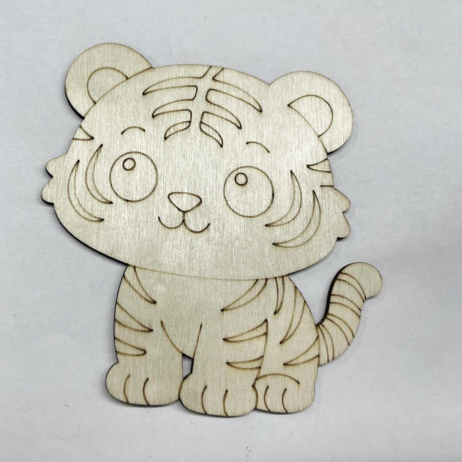 10 Pcs/set Tiger Animal Unfini - Home Decor In avis et prix