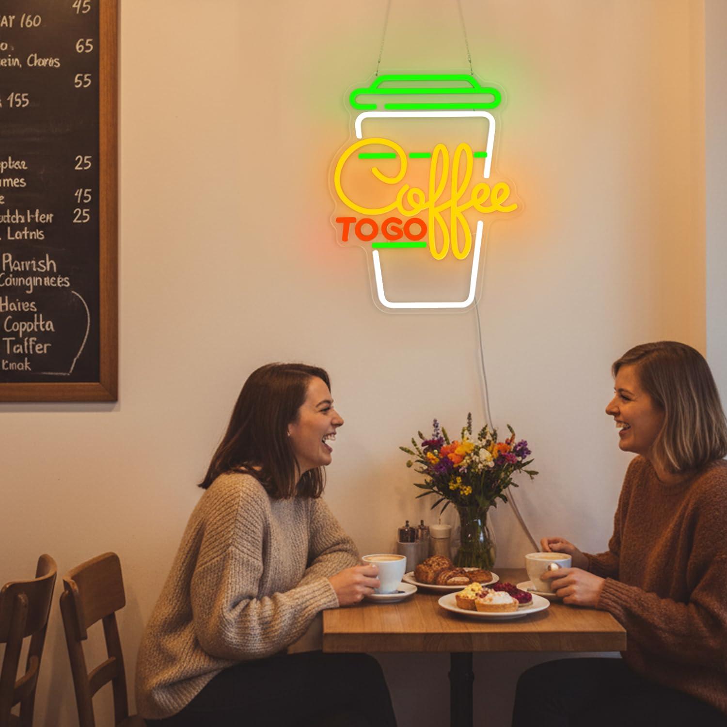 Coffee Neon Sign USB Dimmable  - Home Decor Light avis et prix