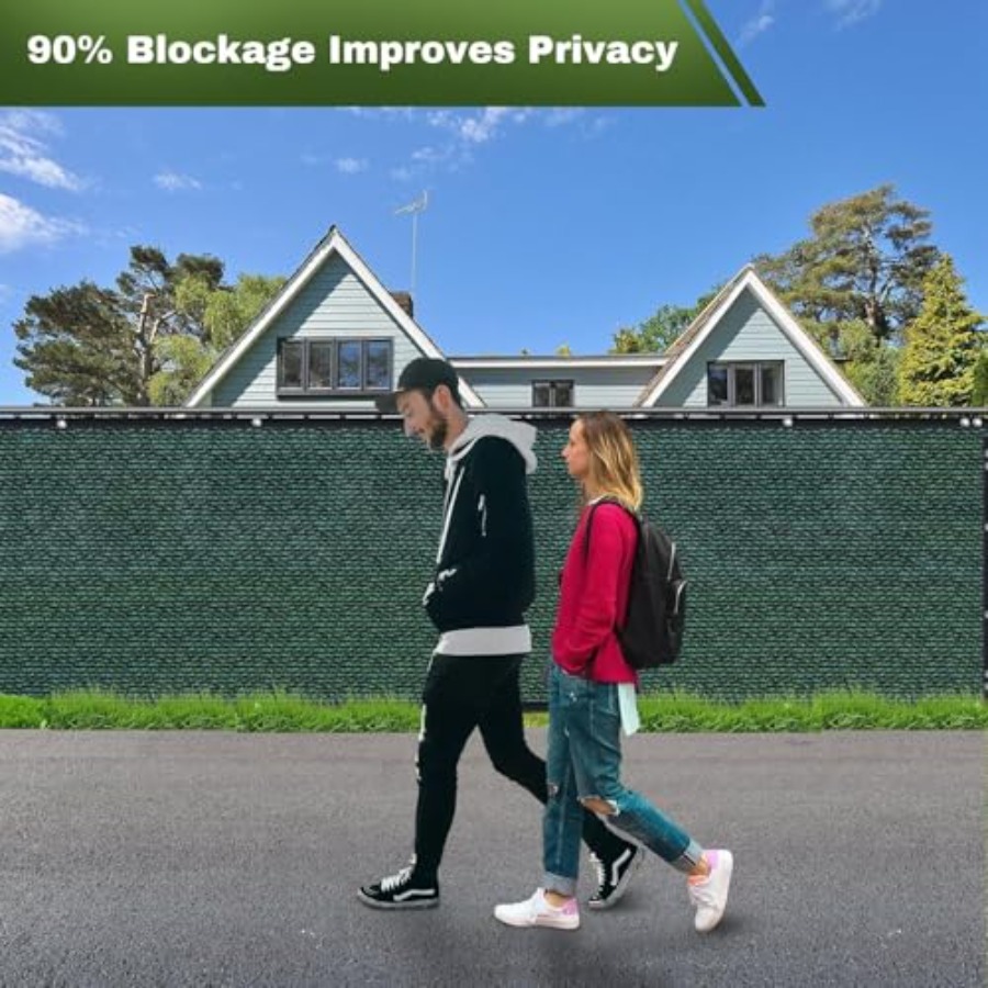 Privacy Screen Fence 4Feet x 5 - Home Decor In avis et prix