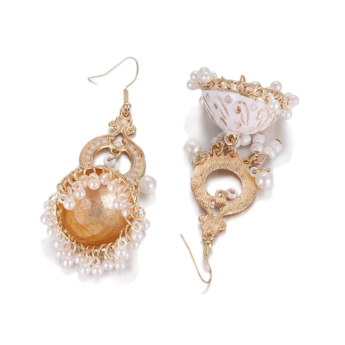 Boho White Enamel Indian Bell  - Boho Wind Chimes avis et prix