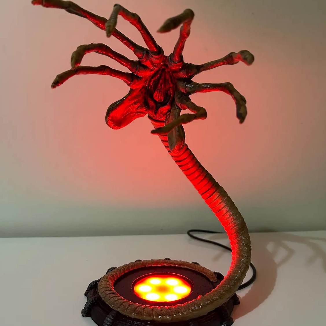 Alien Facehugger Lamp Nightlig - Home Decor Light avis et prix