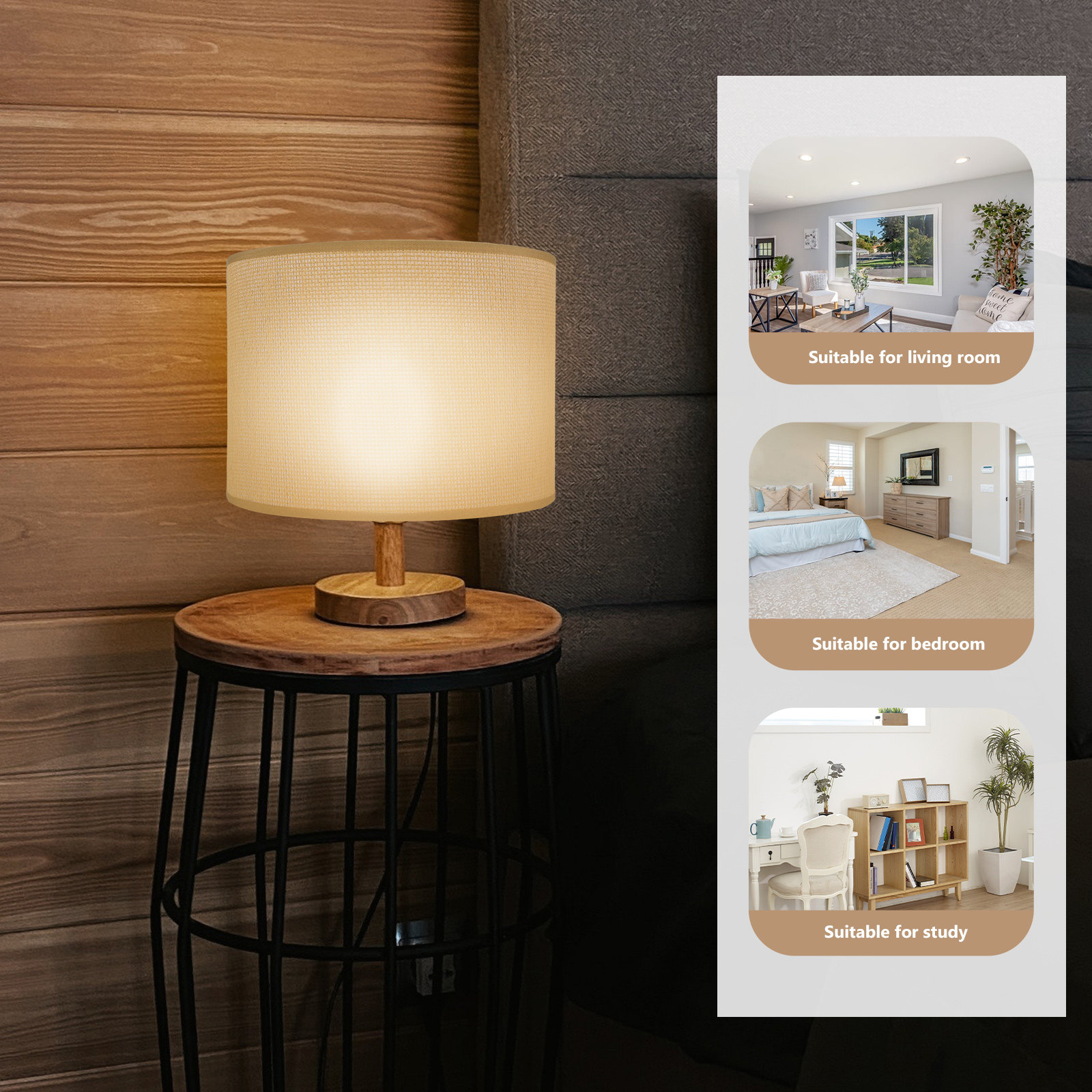 Exquisite Linen Cloth Lamp Sha - Home Decor Quick Upgrades avis et prix