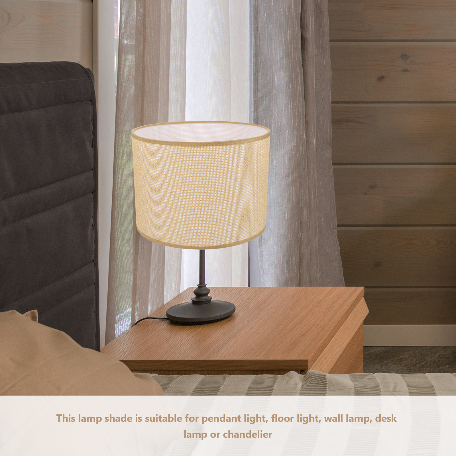 Exquisite Linen Cloth Lamp Sha - Home Decor Quick Upgrades avis et prix