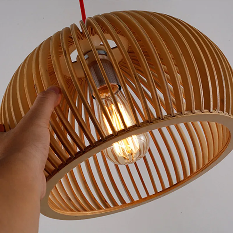 Hand-made Wooden Birdcage Pend - Home Decor Netherlands avis et prix