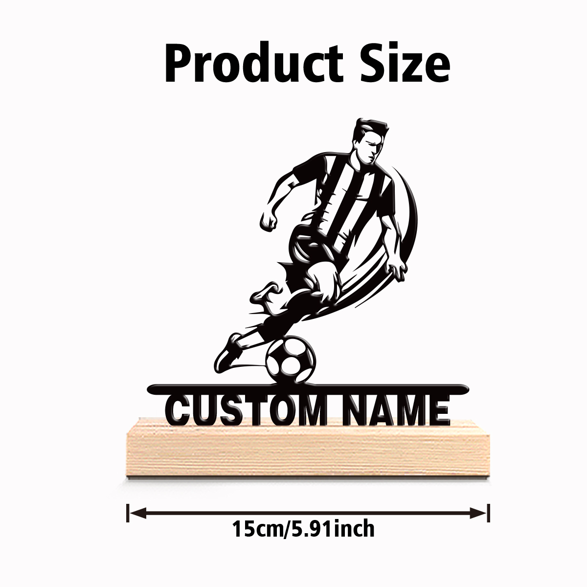 1pc Personalized Custom Footba - Home Decor Kitchen avis et prix