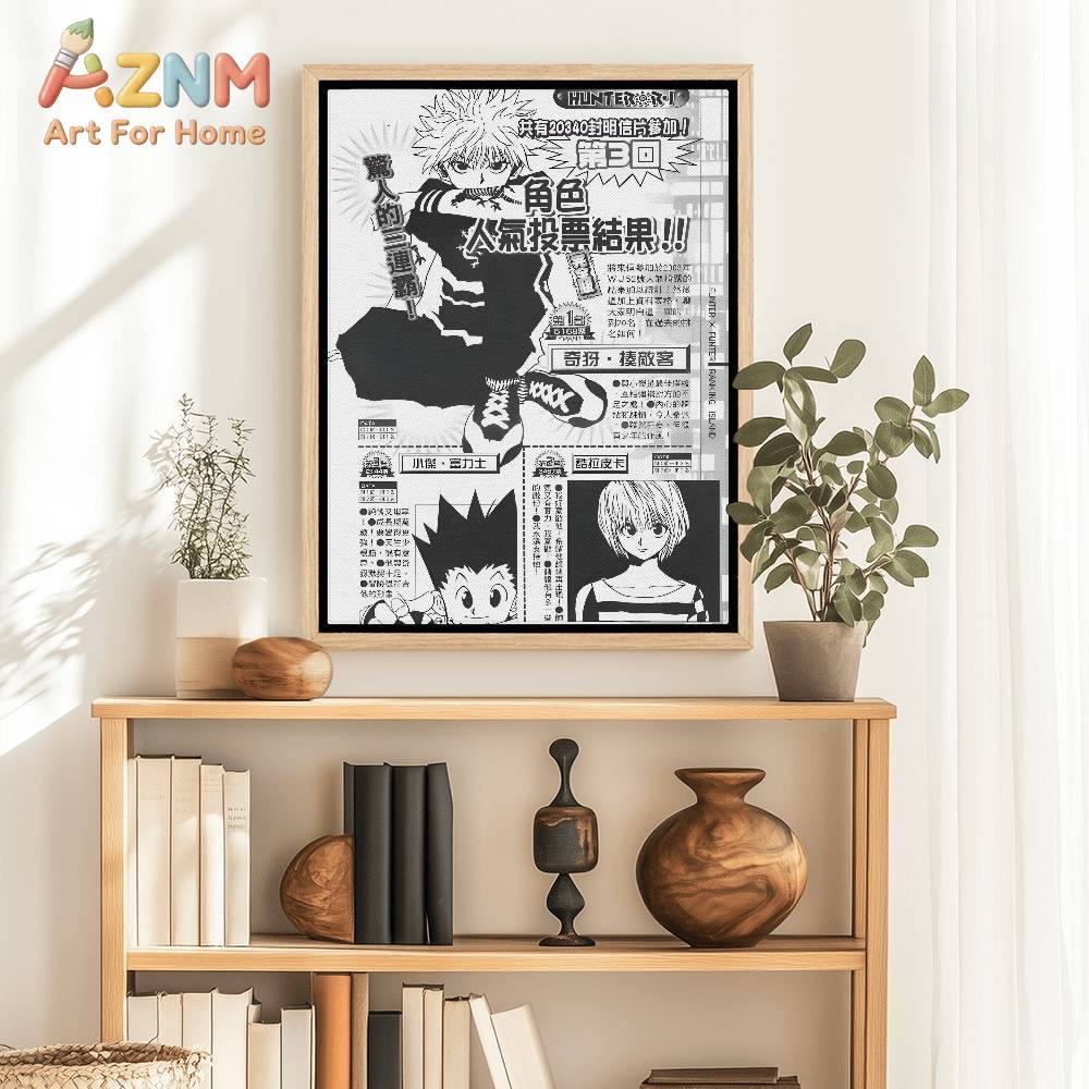 1pcs H-Hunter x hunter Paper P - Home Decor Scrap avis et prix