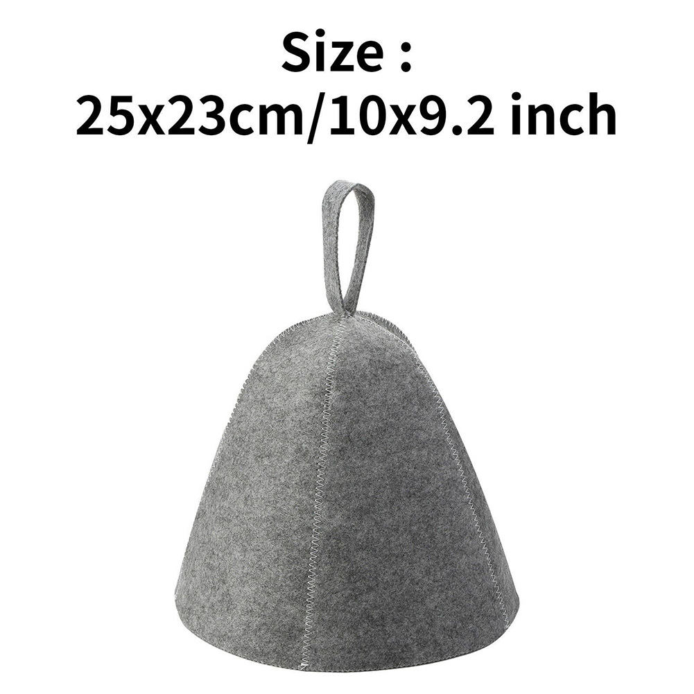 Thicken Cap Sauna Hat Avoid He - Neutral Throw Blanket avis et prix