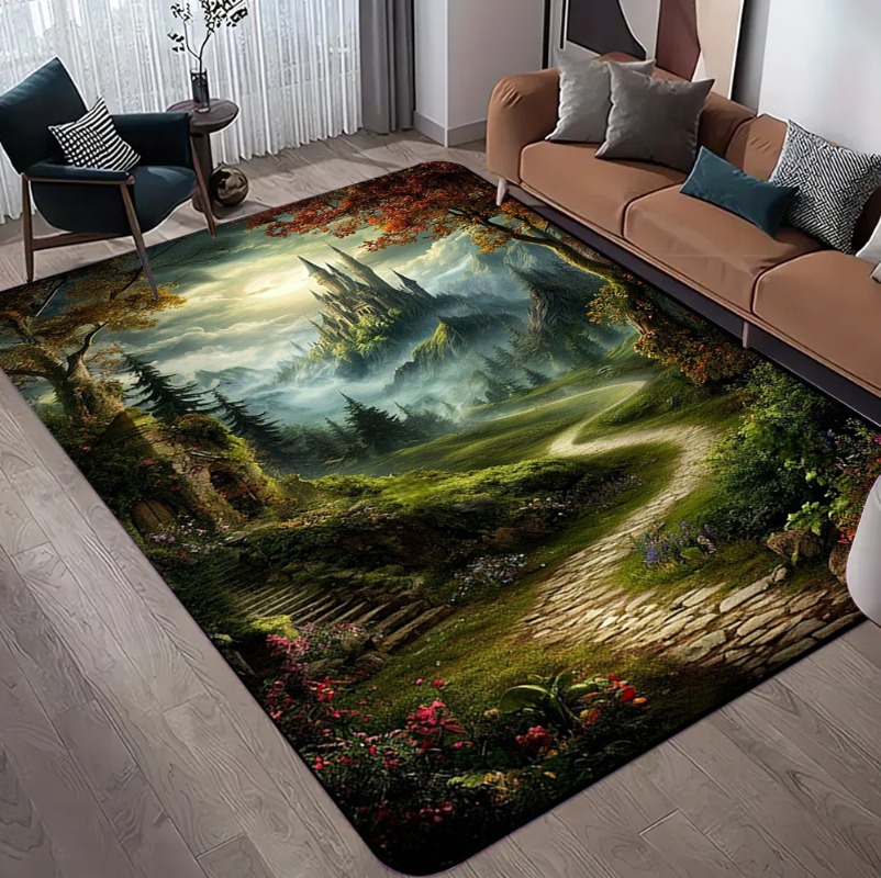 Natural Scenery 3D Carpet for  - Home Decor Retailers avis et prix
