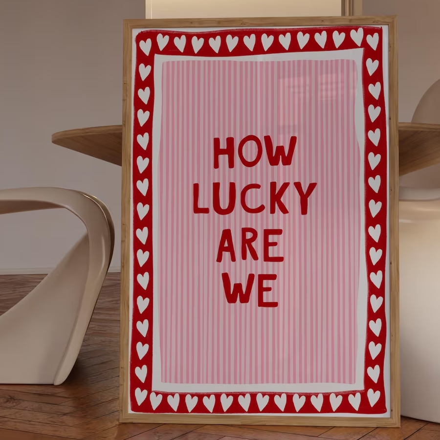 How Lucky Wall Art Canvas Prin - Home Decor How To avis et prix