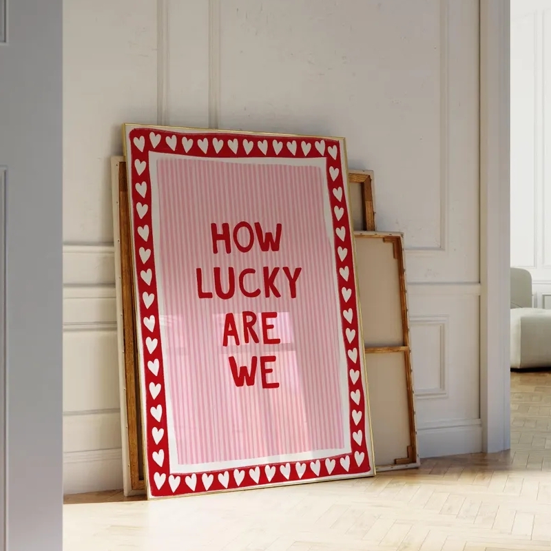 How Lucky Wall Art Canvas Prin - Home Decor How To avis et prix