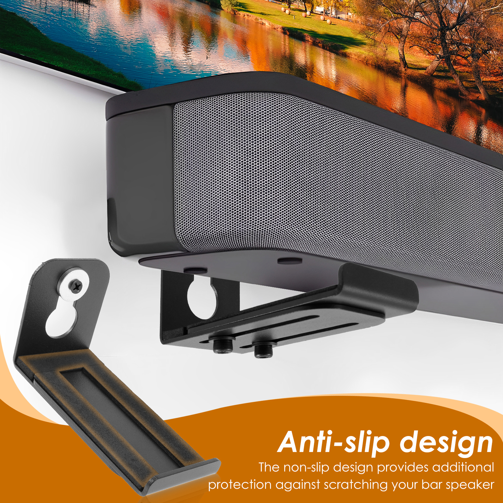 2Pcs Soundbar Speaker Stands W - Home Decor Unique Items avis et prix