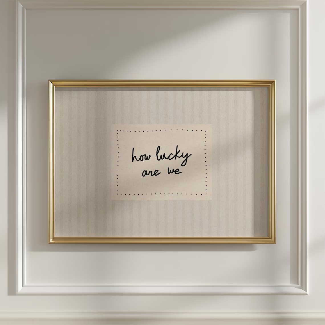 Modern,Minimalist How Lucky Ar - Home Decor On Wall avis et prix