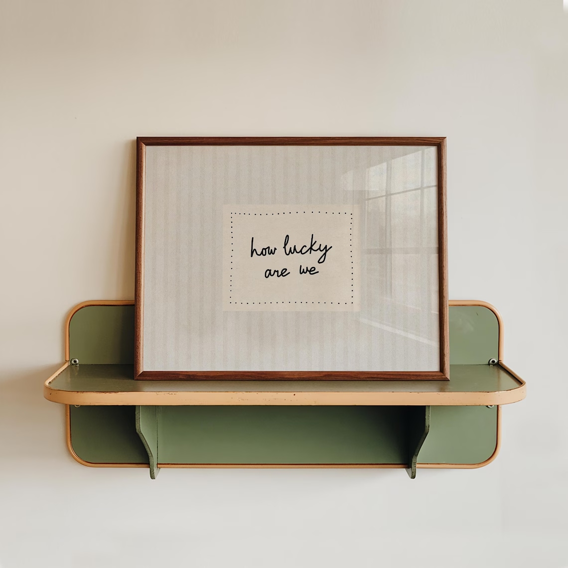 Modern,Minimalist How Lucky Ar - Home Decor On Wall avis et prix