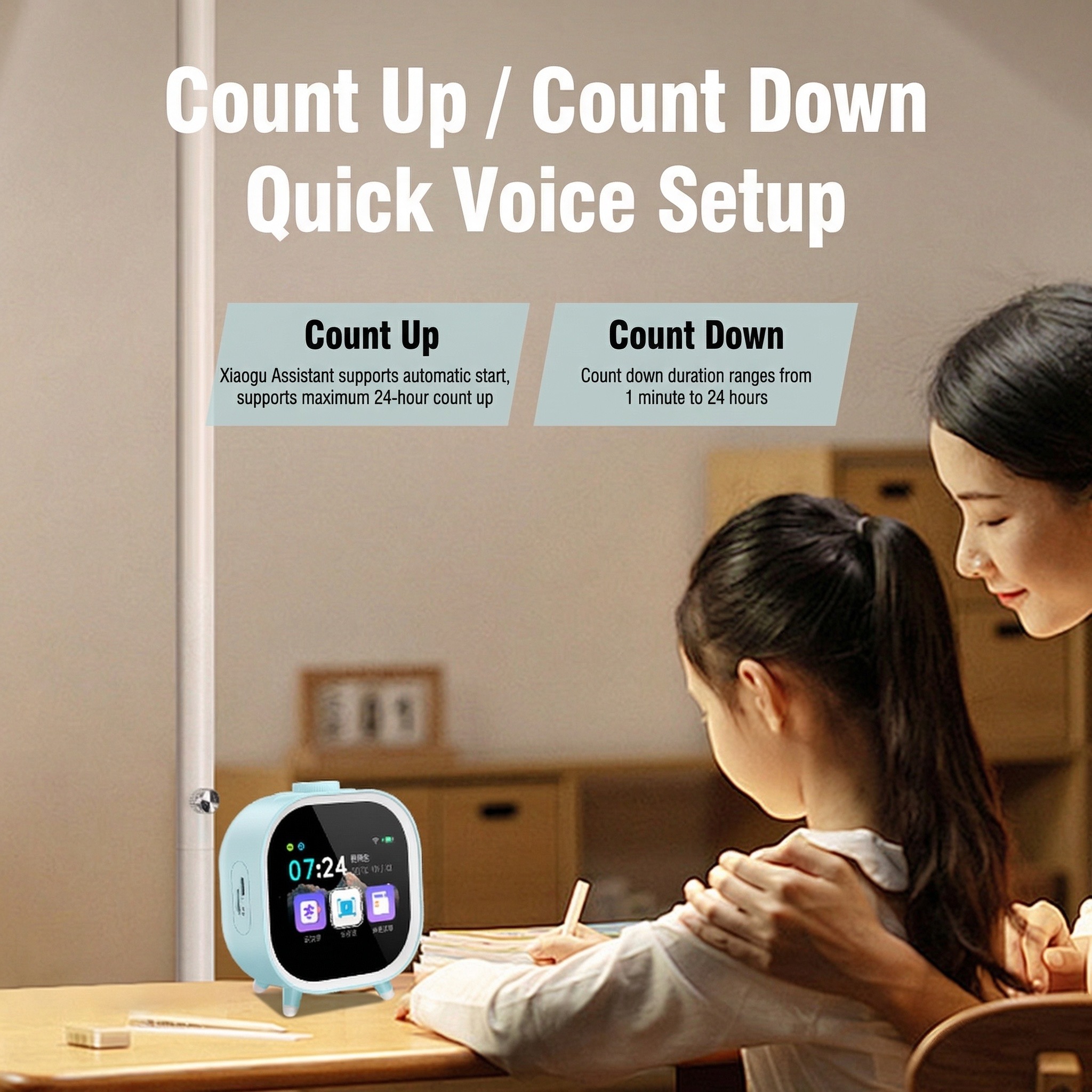 AI Voice Smart Alarm Clock WiF - Home Decor Ai avis et prix