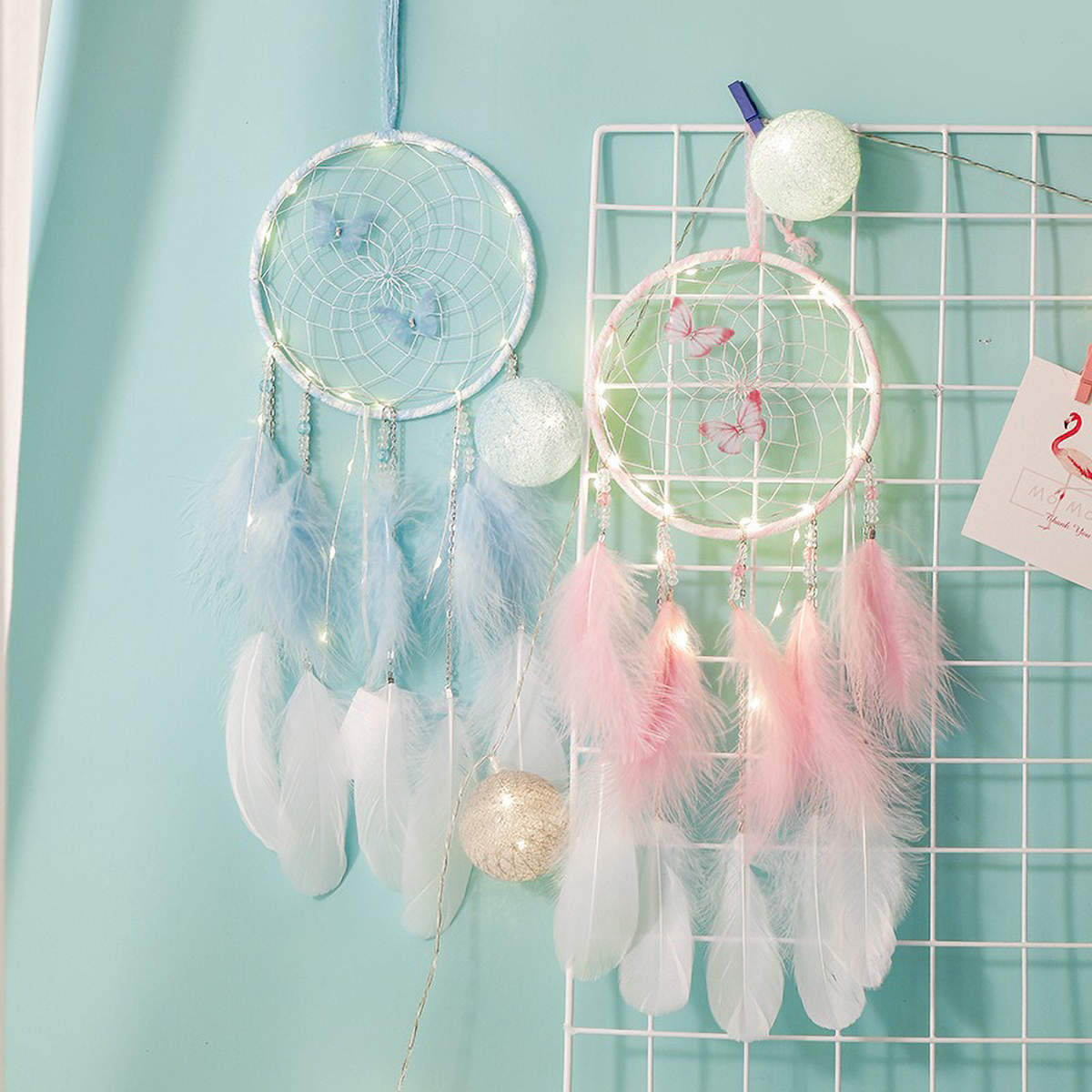 Colorful Boho Dreamcatcher - H - Boho Wind Chimes avis et prix