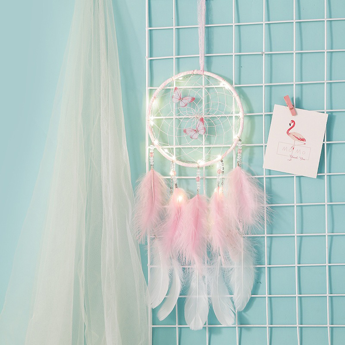 Colorful Boho Dreamcatcher - H - Boho Wind Chimes avis et prix