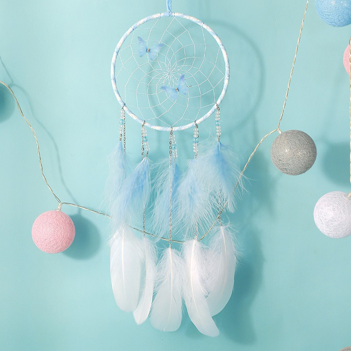 Colorful Boho Dreamcatcher - H - Boho Wind Chimes avis et prix