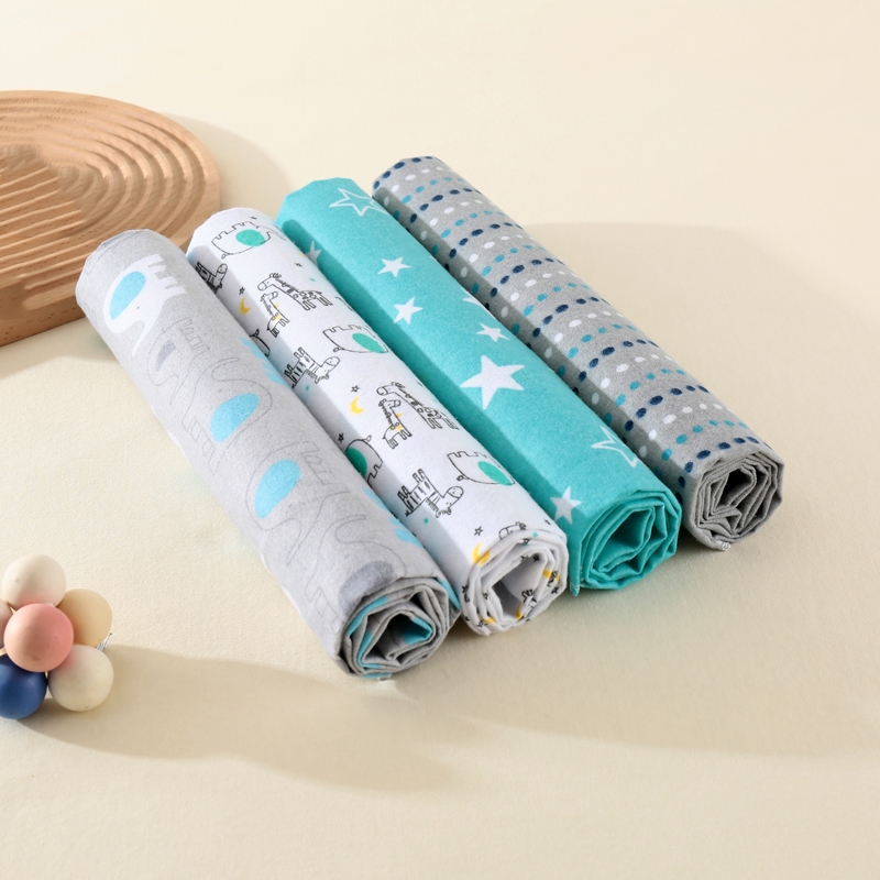 4Pcs Neutral Baby Swaddle Blan - Neutral Throw Blanket avis et prix