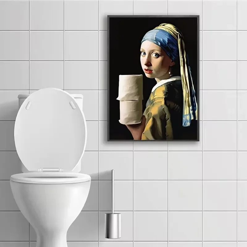 Funny Mona Lisa Wearing Pearls - Home Decor Scrap avis et prix