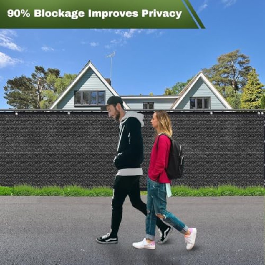 Privacy Screen Fence 4Feet x 5 - Home Decor In avis et prix