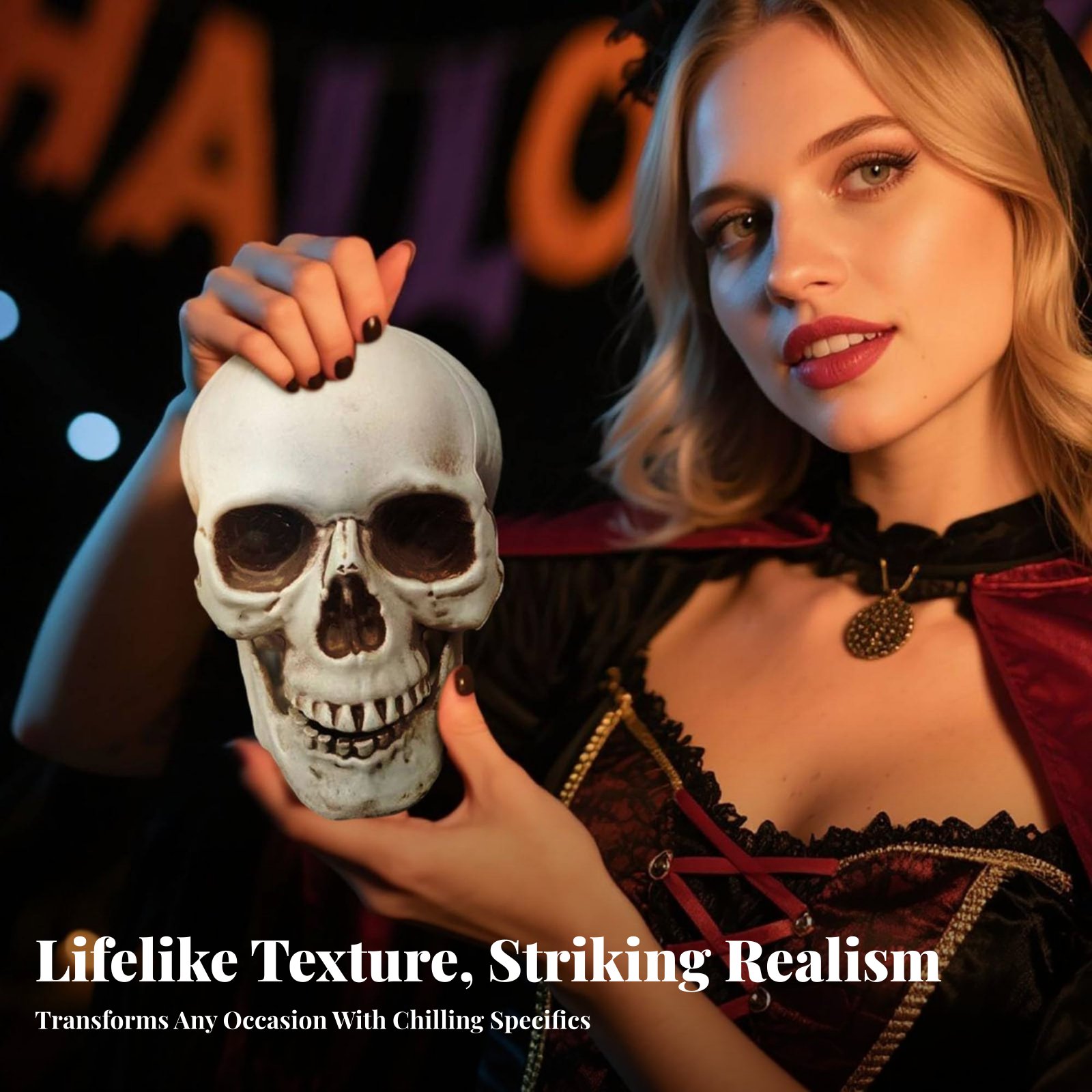 Realistic Skull Model Horror T - Home Decor In avis et prix