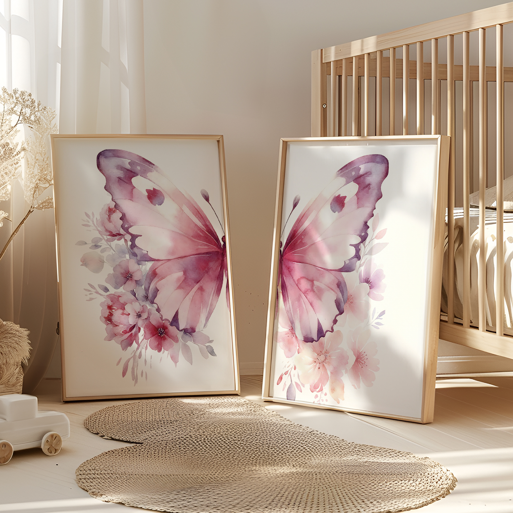 3pcs Cartoon Children Pink Lov - Home Decor On Wall avis et prix