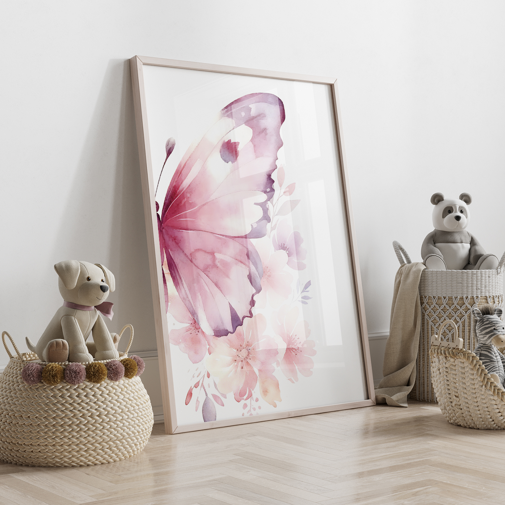 3pcs Cartoon Children Pink Lov - Home Decor On Wall avis et prix