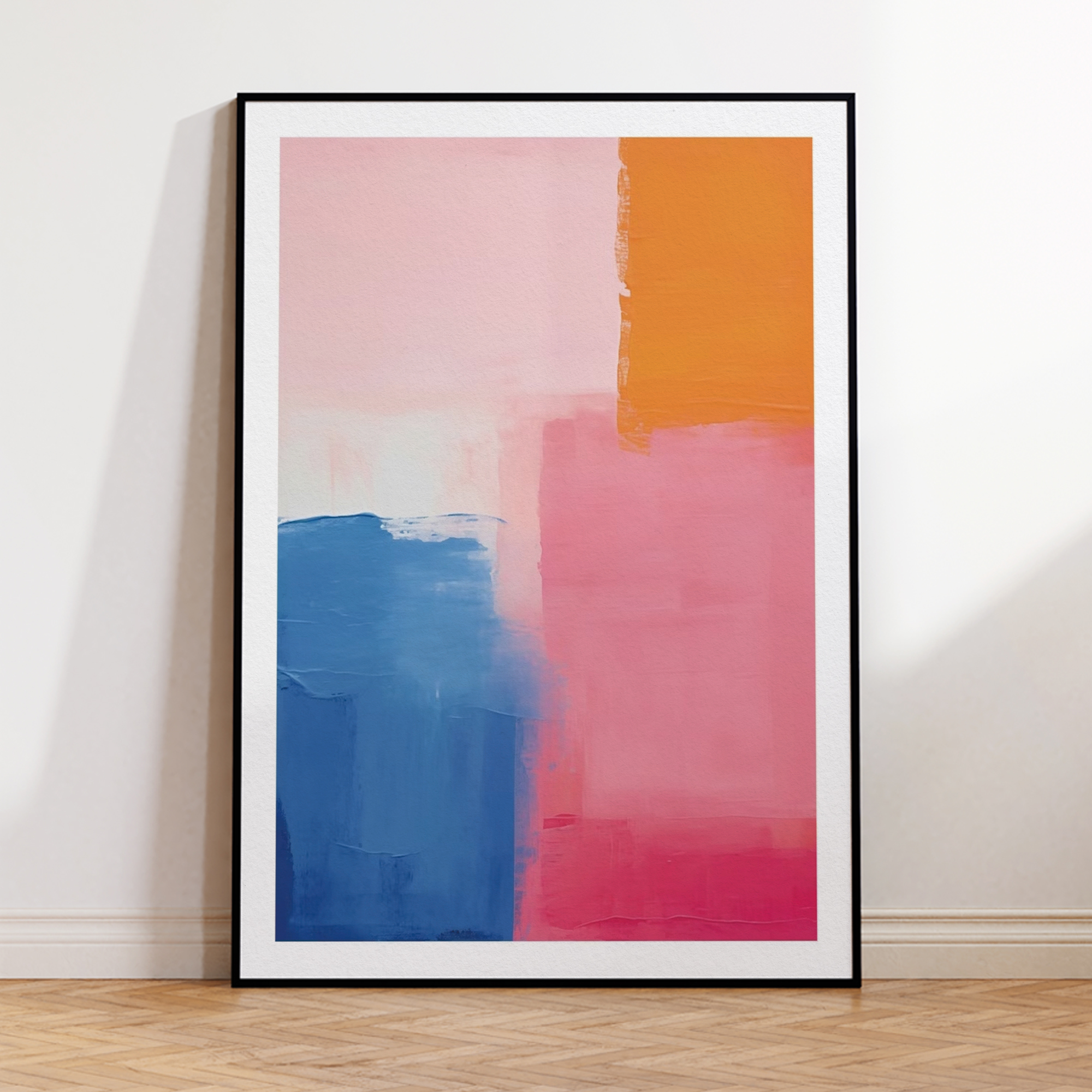 Abstract Draw Vibrant Energy W - Abstract Oil Painting avis et prix