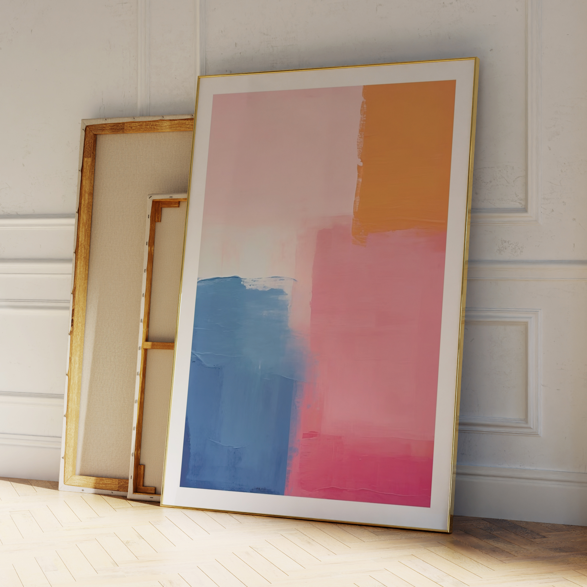 Abstract Draw Vibrant Energy W - Abstract Oil Painting avis et prix
