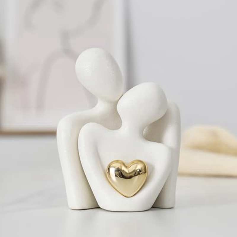 Mini Couple Statue Tv Stand De - Home Decor In avis et prix
