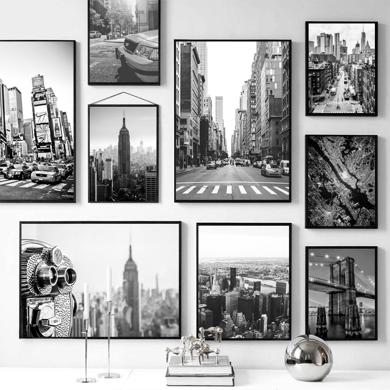 New York City Canvas Painting  - Abstract Oil Painting avis et prix