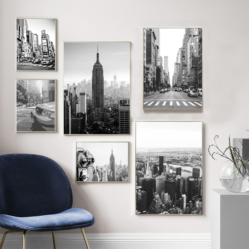 New York City Canvas Painting  - Abstract Oil Painting avis et prix