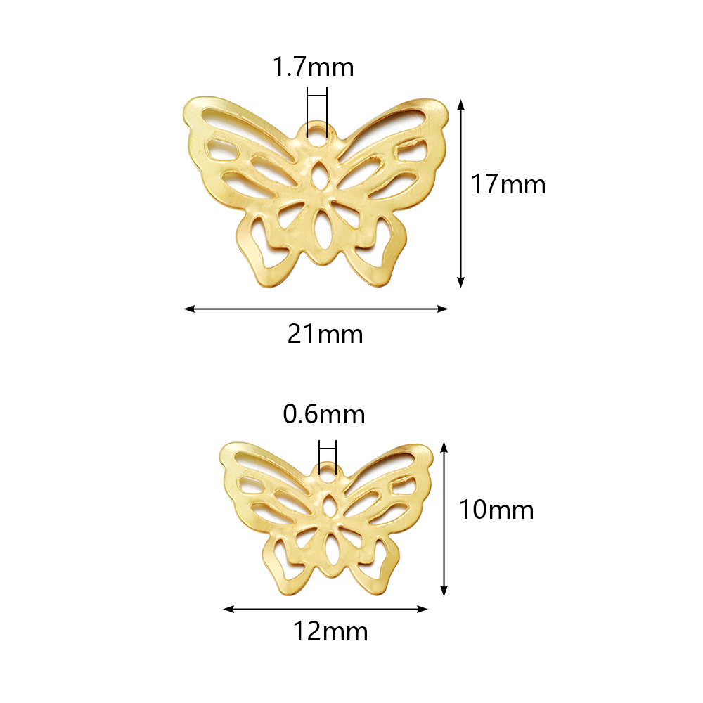 50pcs/lot 12X10/21X17mm Iron H - Home Decor Unique Items avis et prix