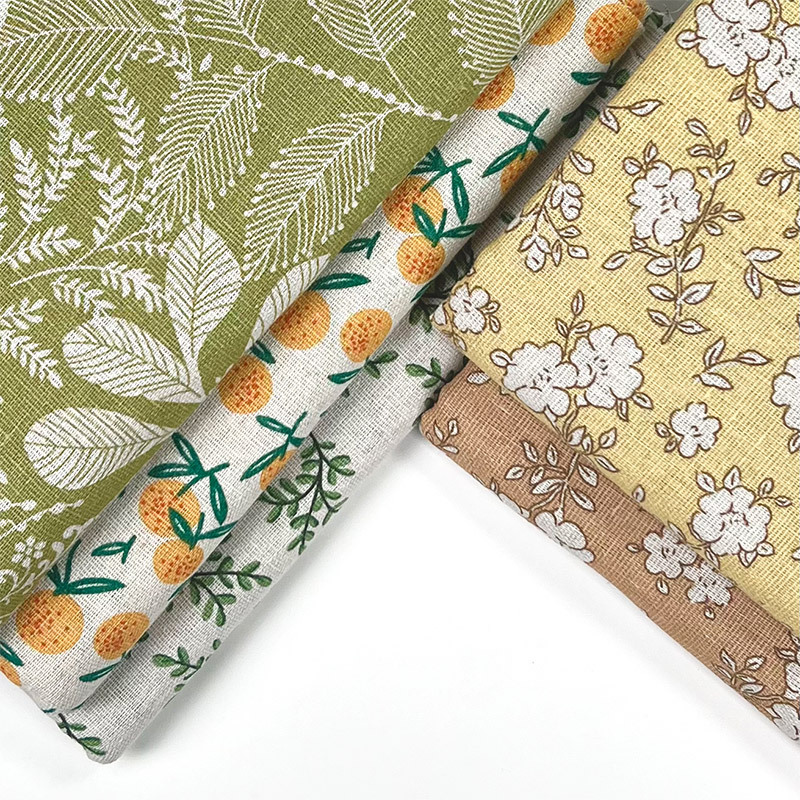 Pastoral Floral Cotton Linen B - Home Decor In avis et prix