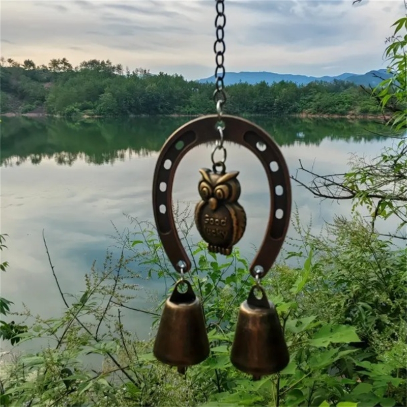 Lucky Horseshoe Wind Chime Wit - Boho Wind Chimes avis et prix